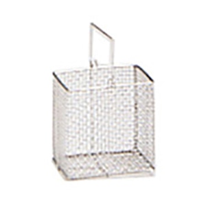 洗浄カゴ　角型　SS W150×D150×H150mm  1個（ご注文単位1個）【直送品】