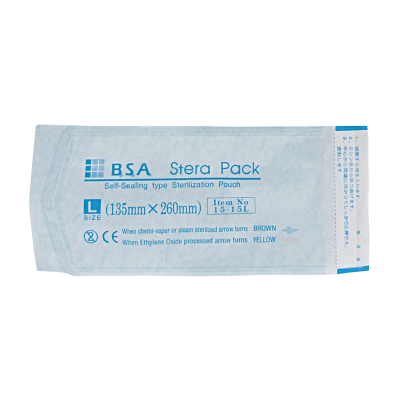 ステラパック　セルフシールパウチ 5513　L　135×260　200枚入  10個/箱（ご注文単位1箱）【直送品】