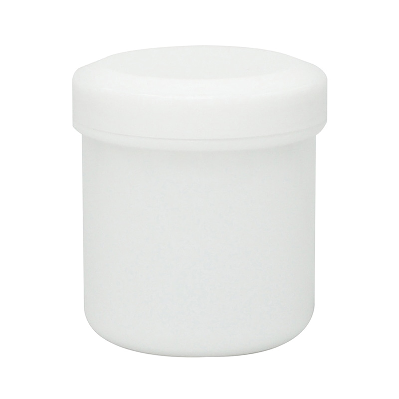 金鵄製作所 軟膏壷 定量タイプ 50ml 白キャップ 90個/箱(ご注文単位1箱)【直送品】