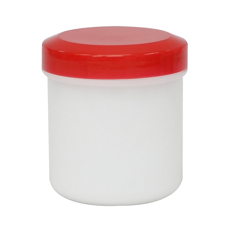 金鵄製作所 軟膏壷 定量タイプ 50ml 赤キャップ 90個/箱(ご注文単位1箱)【直送品】