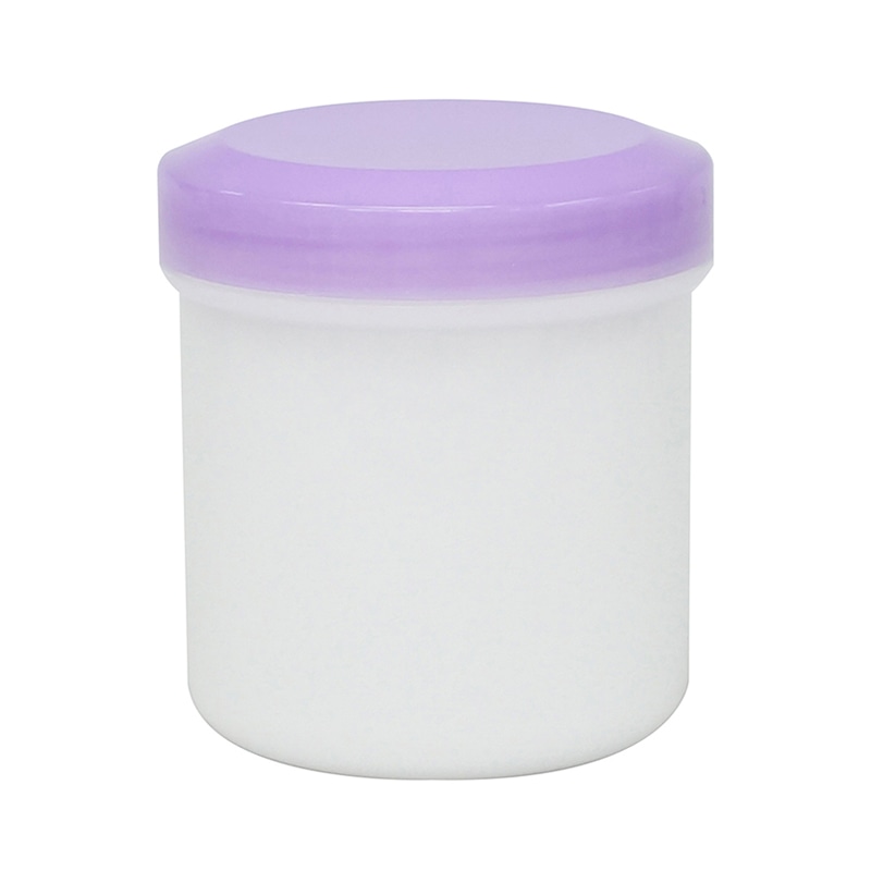 金鵄製作所 軟膏壷 定量タイプ 50ml 紫キャップ 90個/箱(ご注文単位1箱)【直送品】