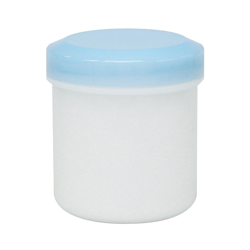 金鵄製作所 軟膏壷 定量タイプ 50ml 藤キャップ 90個/箱(ご注文単位1箱)【直送品】