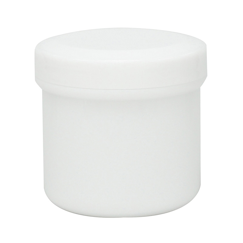 金鵄製作所 軟膏壷 定量タイプ 100ml 白キャップ 40個/箱(ご注文単位1箱)【直送品】