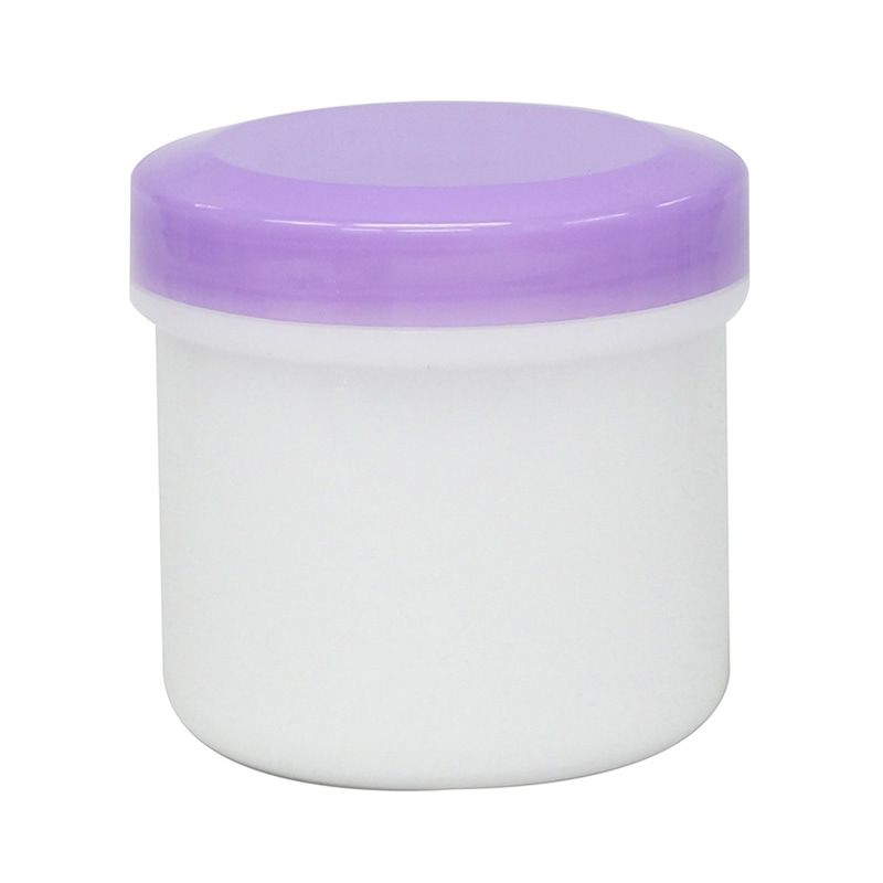 金鵄製作所 軟膏壷 定量タイプ 100ml 紫キャップ 40個/箱(ご注文単位1箱)【直送品】