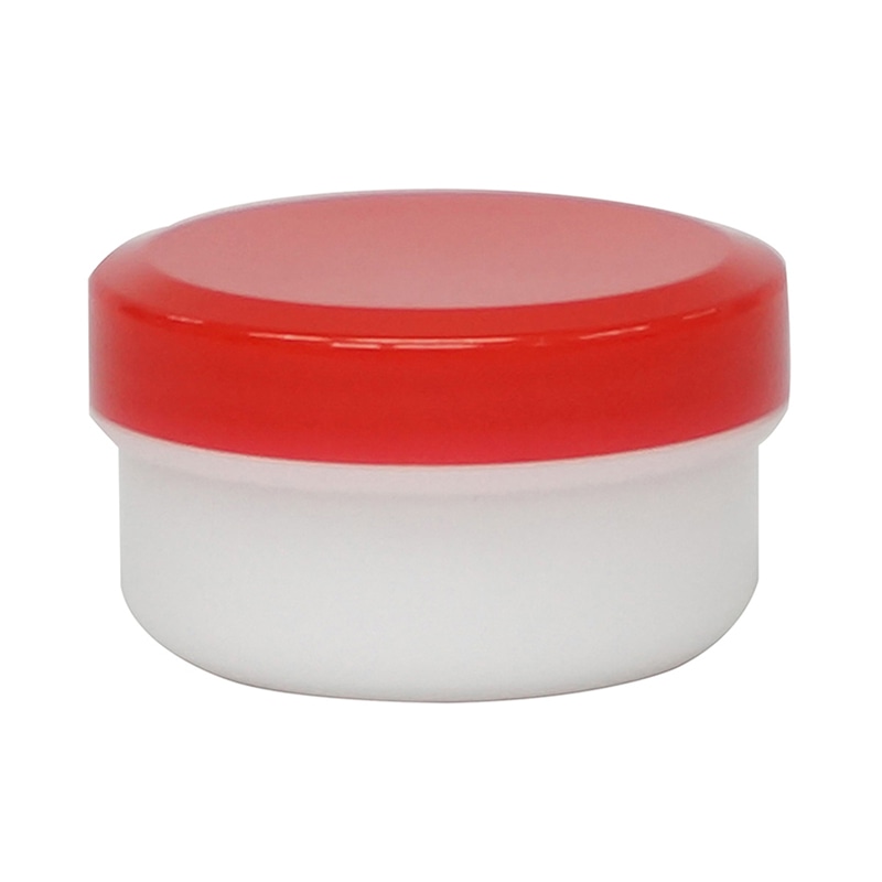 金鵄製作所 アルファ軟膏壷 増量タイプ 12ml 赤キャップ 200個/箱(ご注文単位1箱)【直送品】