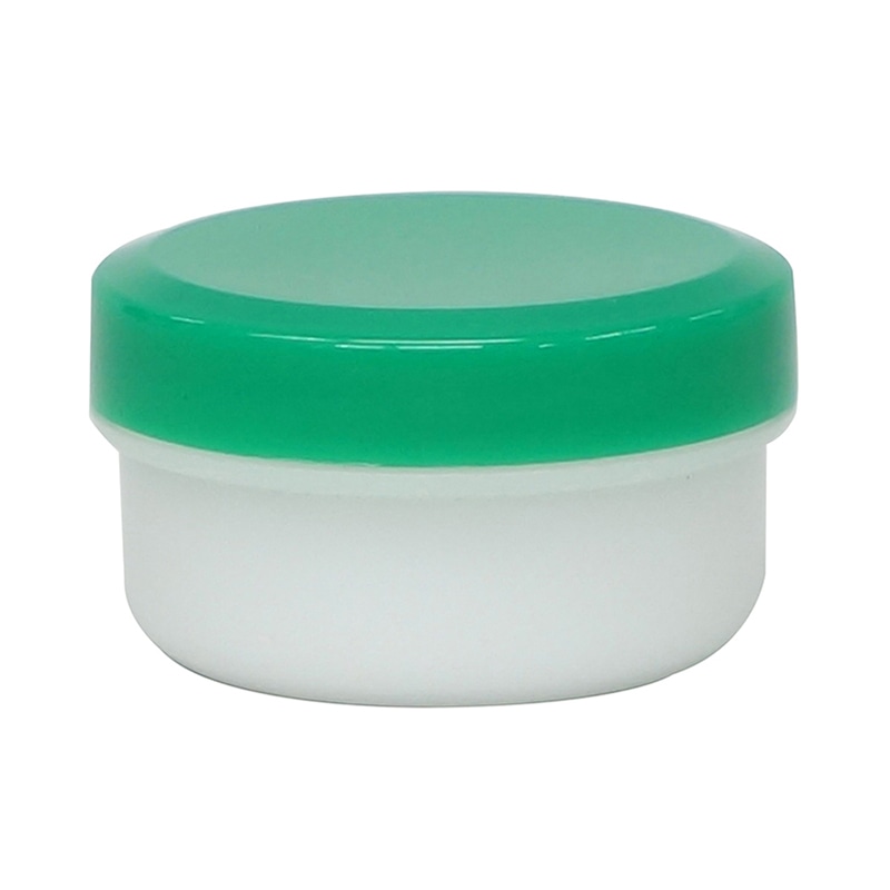 金鵄製作所 アルファ軟膏壷 増量タイプ 12ml 緑キャップ 200個/箱(ご注文単位1箱)【直送品】