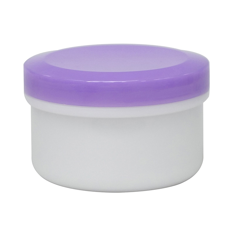 金鵄製作所 アルファ軟膏壷 増量タイプ 120ml 紫キャップ 40個/箱(ご注文単位1箱)【直送品】