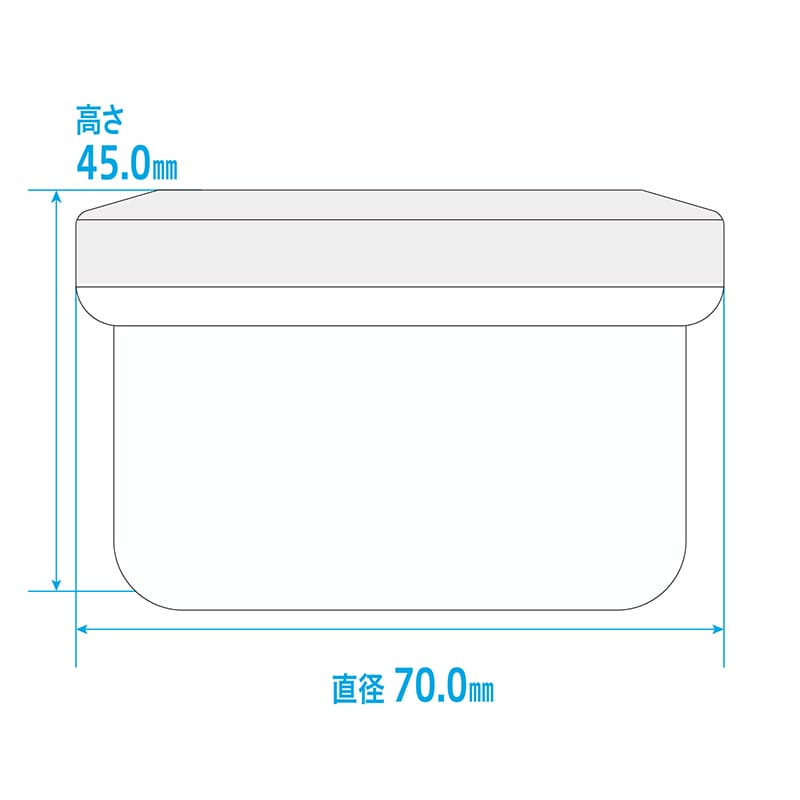 金鵄製作所 アルファ軟膏壷 増量タイプ 120ml 竹キャップ 40個/箱(ご注文単位1箱)【直送品】