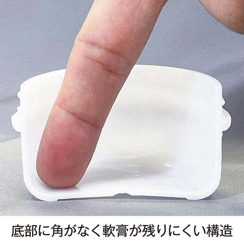 金鵄製作所 アルファ軟膏壷 増量タイプ 24ml 白キャップ 180個/箱(ご注文単位1箱)【直送品】