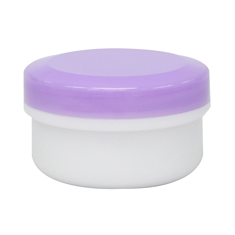 金鵄製作所 アルファ軟膏壷 増量タイプ 60ml 紫キャップ 80個/箱（ご注文単位1箱）【直送品】