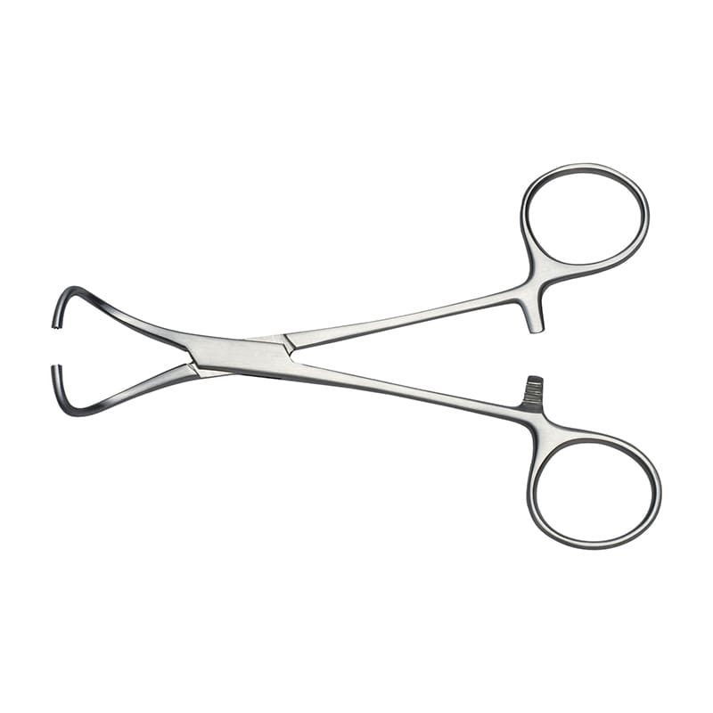 布鉗子　タオル鉗子　東北型・大 F013-2923H　13cm  1個（ご注文単位1個）【直送品】