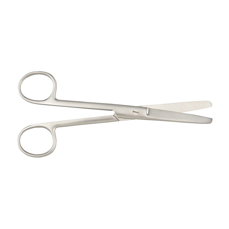 外科剪刀　左利き用　両鈍　直型 B022-0286-L　145mm  1個（ご注文単位1個）【直送品】