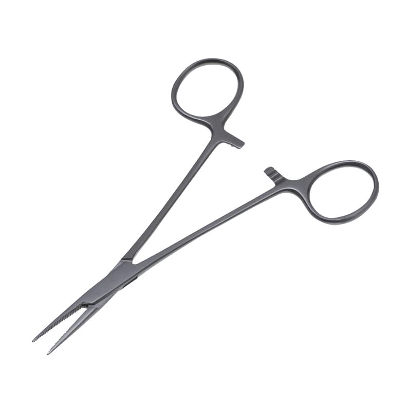 スーパーエコノミー止血鉗子モスキート D520-784 12cm 直無鉤 1個(ご注文単位1個)【直送品】