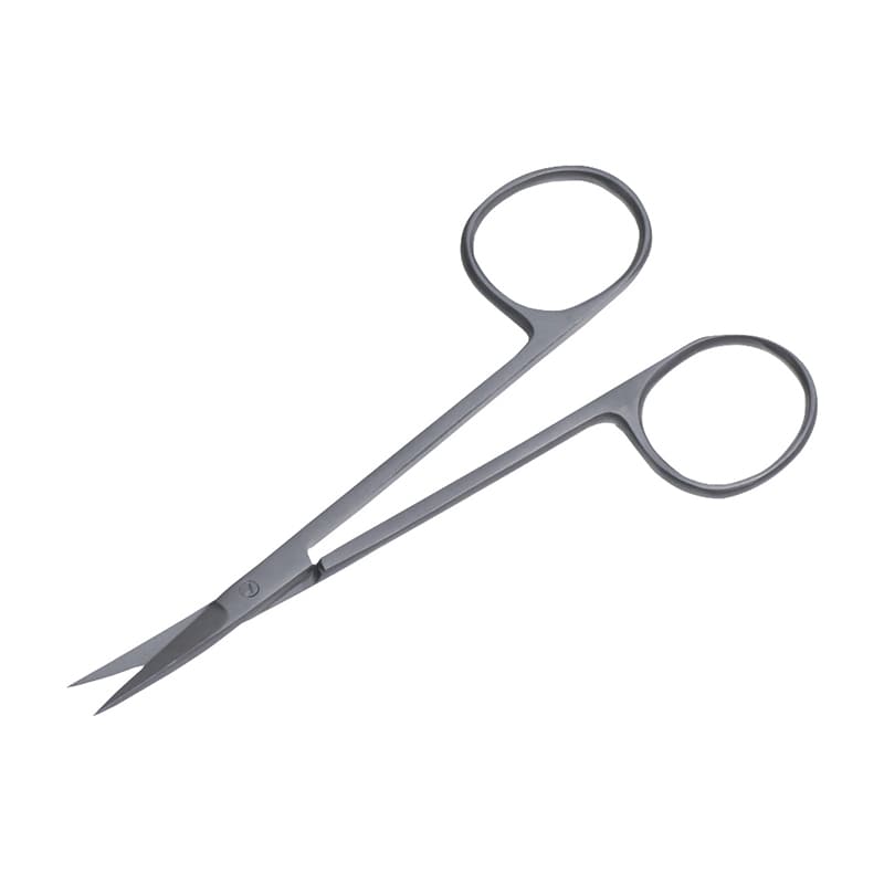 スーパーエコノミー眼科剪刀曲D340-477 11cm 1個(ご注文単位1個)【直送品】