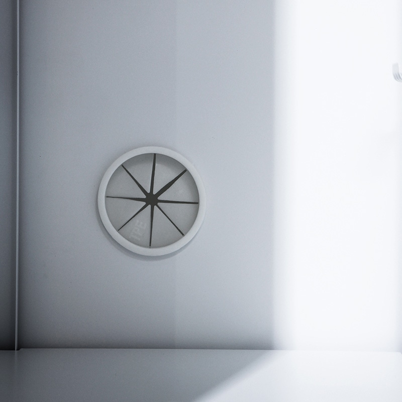 スチールロッカー 6人用 ホワイト 1台（ご注文単位1台）【直送品】