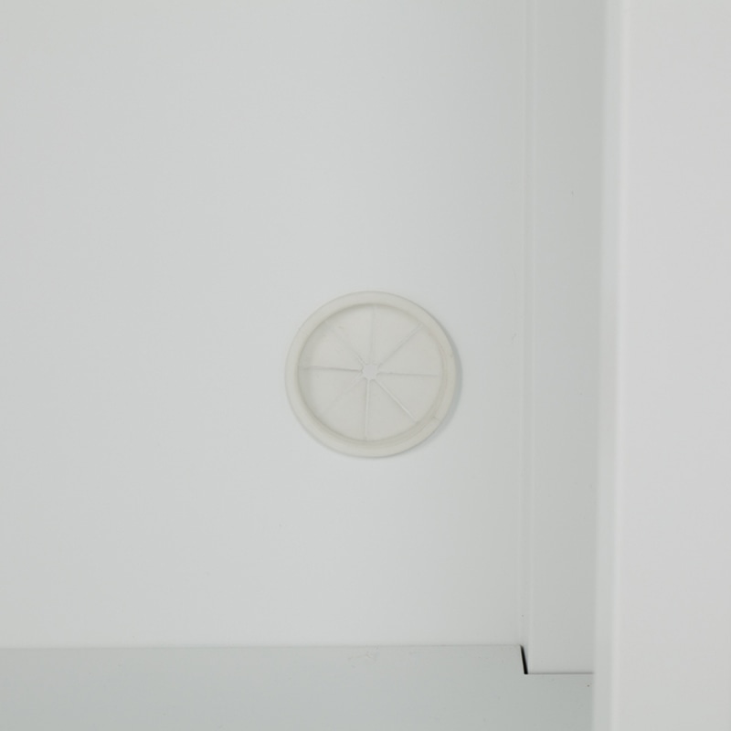 オープン型スチール書庫 スリム3段 ホワイト 1台（ご注文単位1台）【直送品】