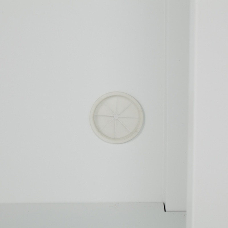 オープン型スチール書庫 スリム5段 ホワイト 1台（ご注文単位1台）【直送品】