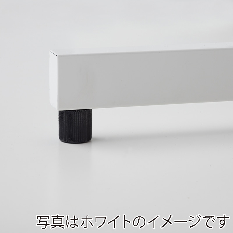 スチール製パソコンデスク 120cm 木目天板×ブラック本体 1台(ご注文単位1台)【直送品】