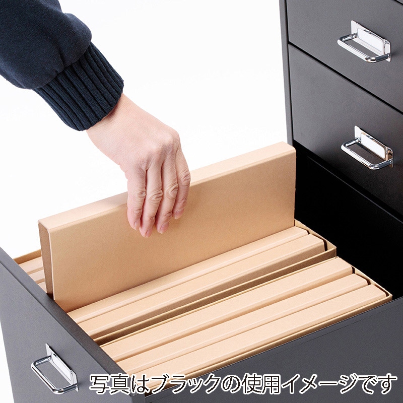 カラースチールキャビネット ホワイト 1台(ご注文単位1台)【直送品】