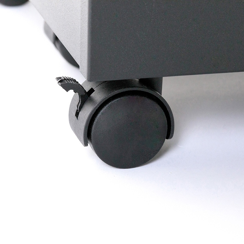 カラースチールキャビネット ブラック 1台(ご注文単位1台)【直送品】