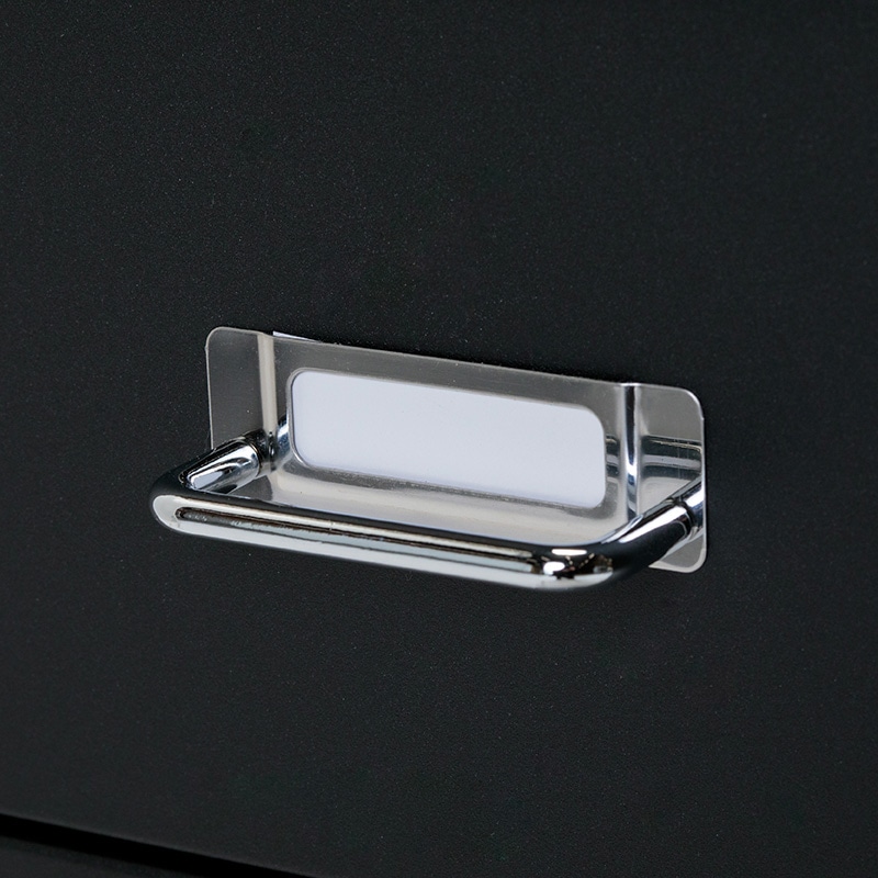 カラースチールキャビネット ブラック 1台(ご注文単位1台)【直送品】