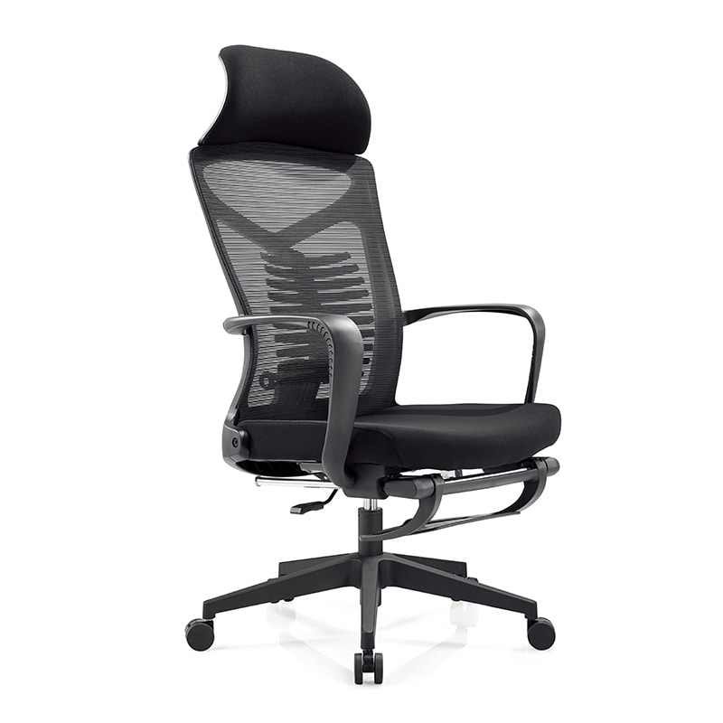 オフィス・デスクチェア オットマン付き 1台(ご注文単位1台)【直送品】