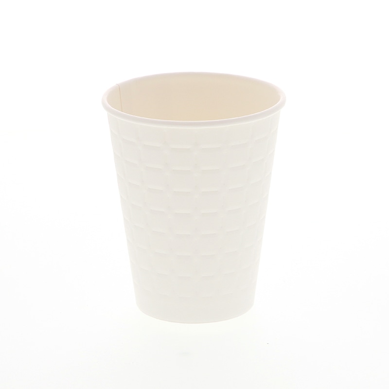 スマイル 紙コップ モデレカップ 9オンス 白 50個/袋