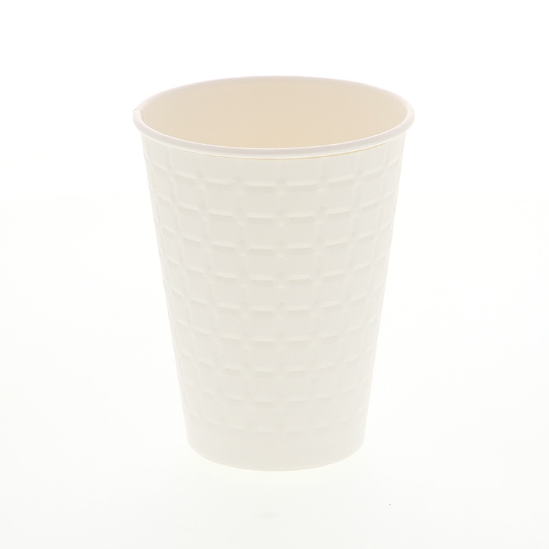 スマイル 紙コップ モデレカップ 13オンス 白 50個/袋