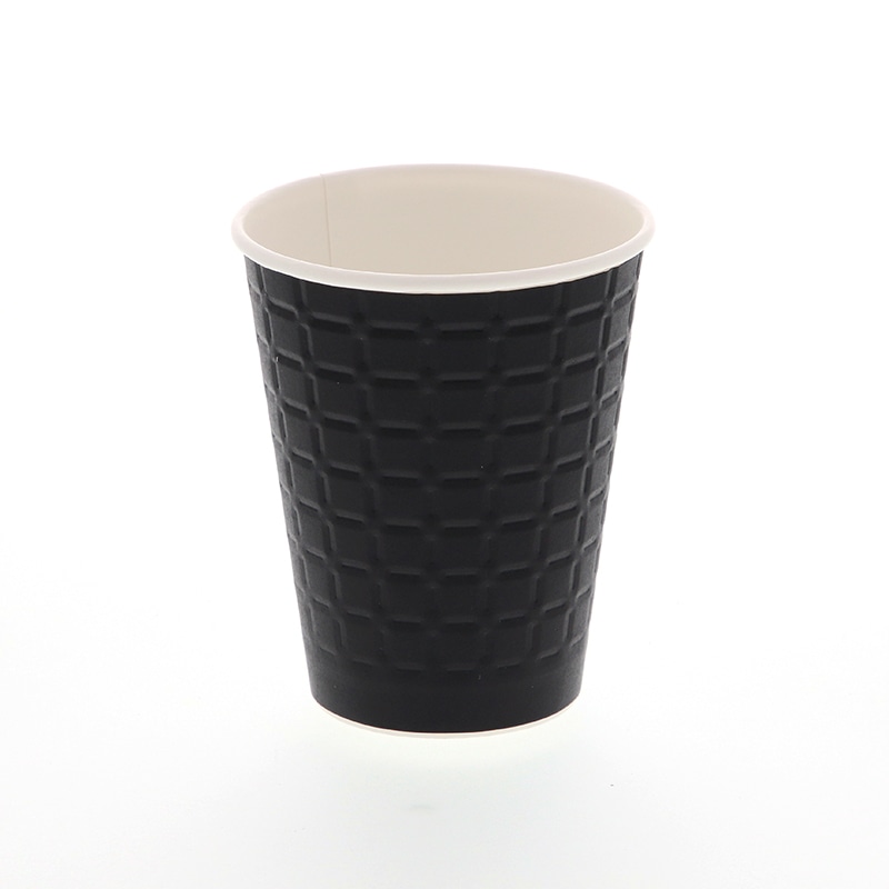 スマイル 紙コップ モデレカップ 9オンス ブラック 50個/袋
