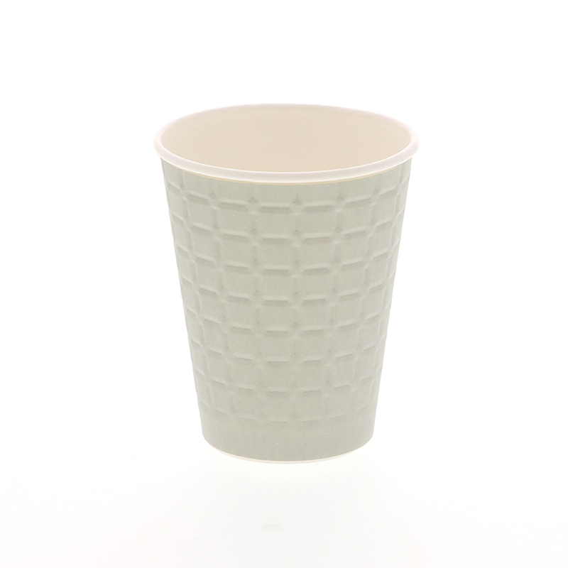 スマイル 紙コップ モデレカップ 9オンス グレー 50個/袋