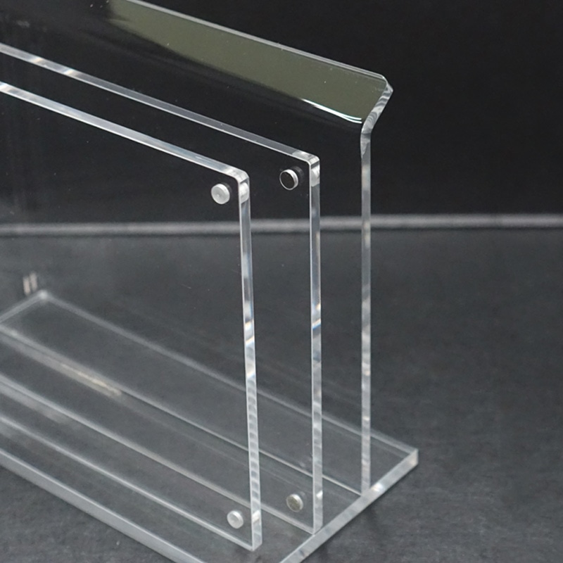 スマイル アクリルメニュースタンド 746398 POPホルダー付 ヨコ 1個