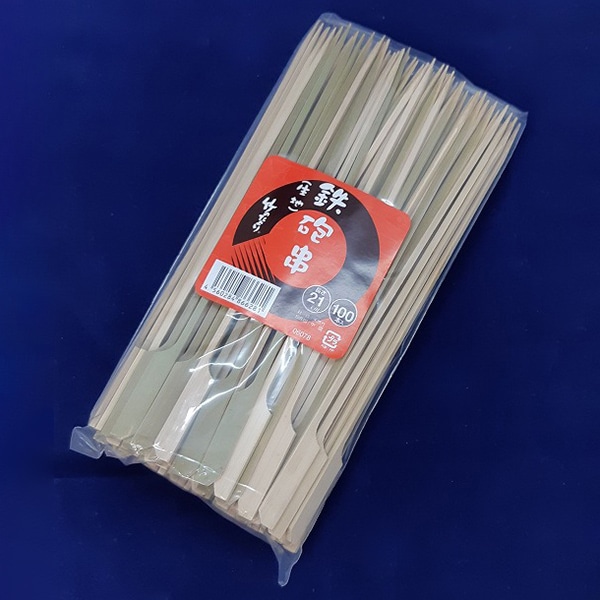 神堂 鉄砲串 21cm 06078 100本/パック（ご注文単位1パック）【直送品】
