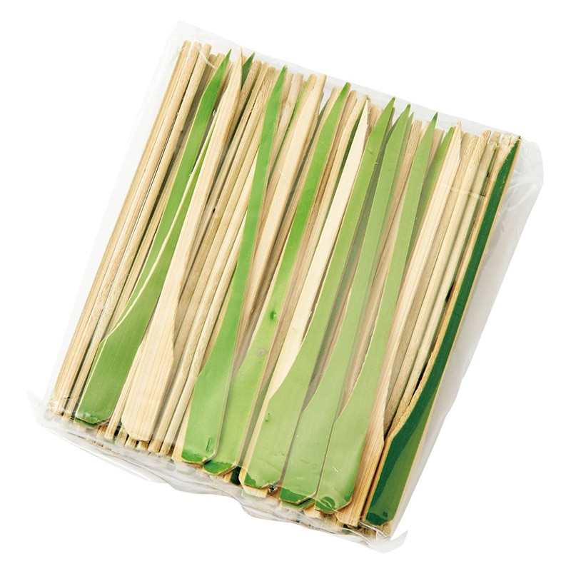 神堂 国産鉄砲串 9cm 06071 青 100本/パック(ご注文単位1パック)【直送品】