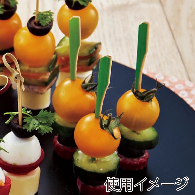 神堂 国産鉄砲串 10cm 06073 青 100本/パック(ご注文単位1パック)【直送品】