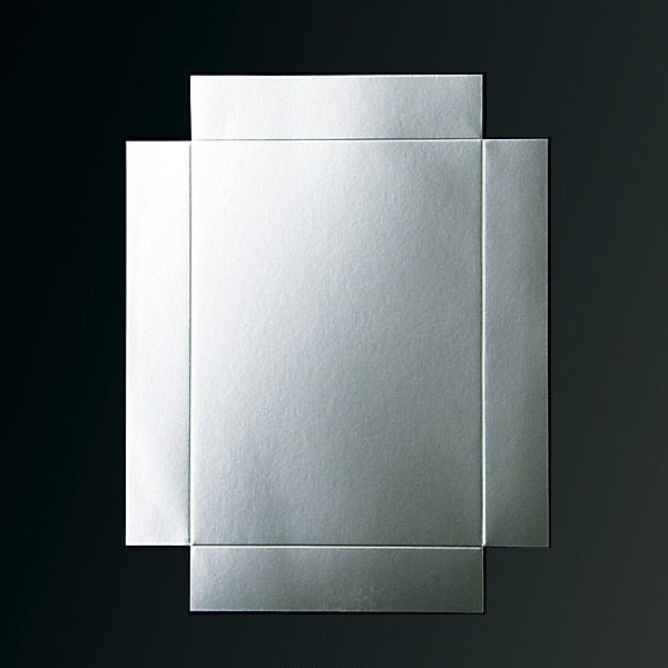 神堂 銀底敷紙 3合用 14254 80枚/束(ご注文単位1束)【直送品】