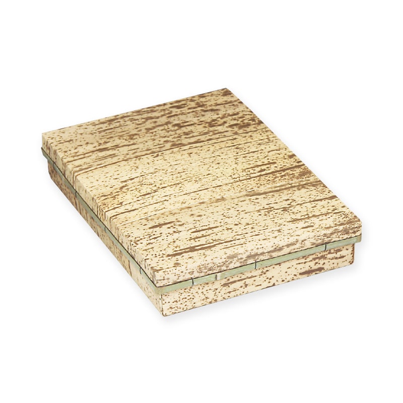 >神堂 竹皮貼容器 2合 5個/袋(ご注文単位5袋)【直送品】