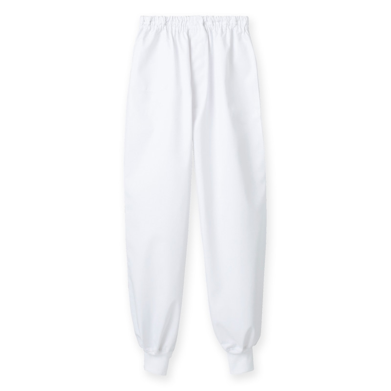 住商モンブラン(株) 7-599_6L パンツ 男女兼用　6L 白 1枚（ご注文単位1枚）【直送品】
