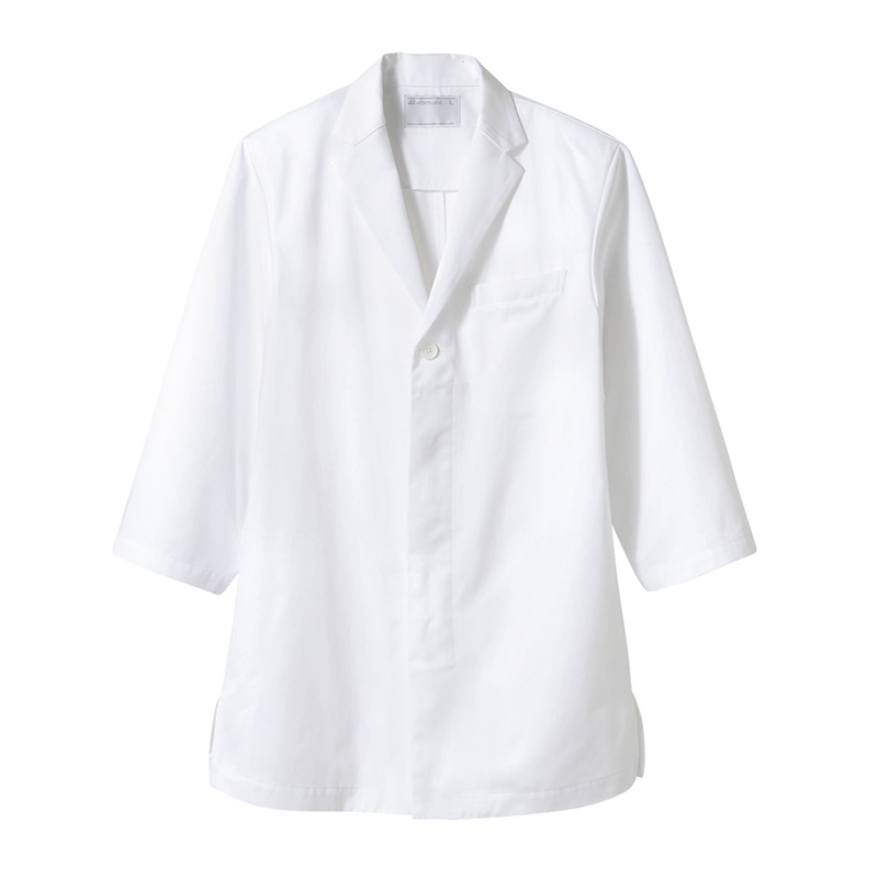 住商モンブラン(株) 1-851_S 調理コート 男女兼用7分袖 S 白 1枚(ご注文単位1枚)【直送品】