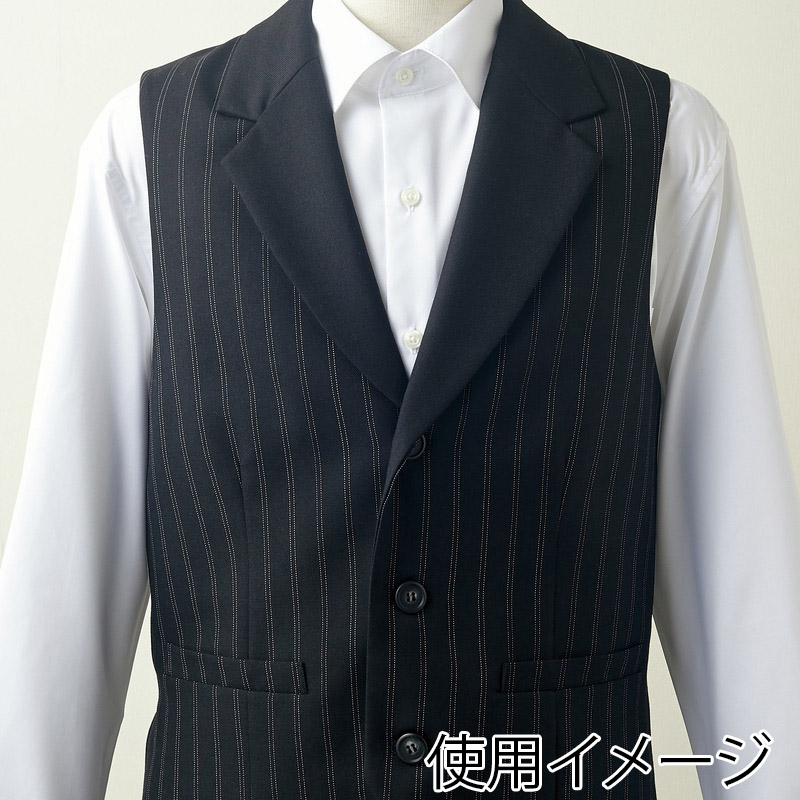 住商モンブラン(株) MC3705_EL ベスト メンズ　EL ダークグレーストライプ 1枚（ご注文単位1枚）【直送品】