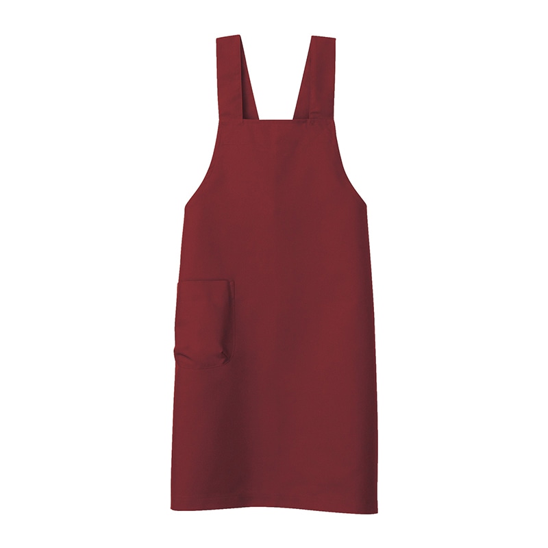 住商モンブラン(株) MC9242_L エプロン 男女兼用 L ワイン 1枚(ご注文単位1枚)【直送品】