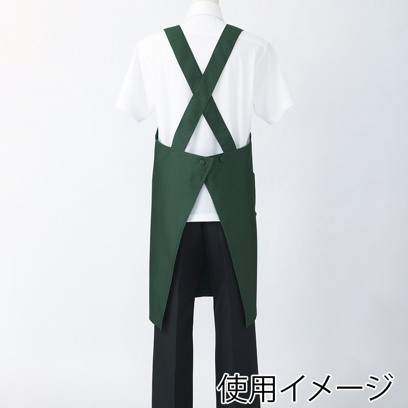 住商モンブラン(株) MC9242_L エプロン 男女兼用 L ワイン 1枚(ご注文単位1枚)【直送品】