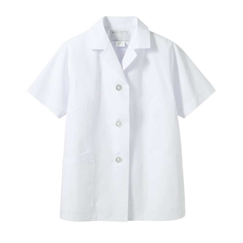 住商モンブラン(株) 1-002_LL 調理衣 レディス半袖　LL 白 1枚（ご注文単位1枚）【直送品】