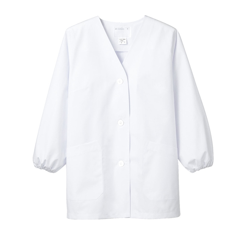 住商モンブラン(株) 1-011_M 調理衣 レディス長袖　M 白 1枚（ご注文単位1枚）【直送品】