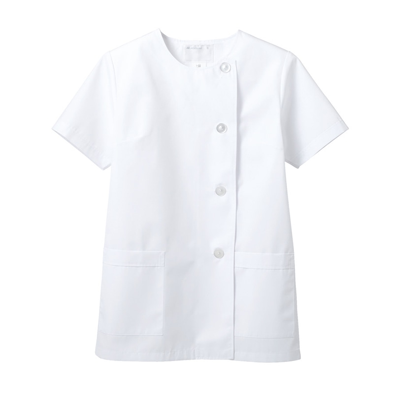 住商モンブラン(株) 1-022_S 調理衣 レディス半袖　S 白 1枚（ご注文単位1枚）【直送品】