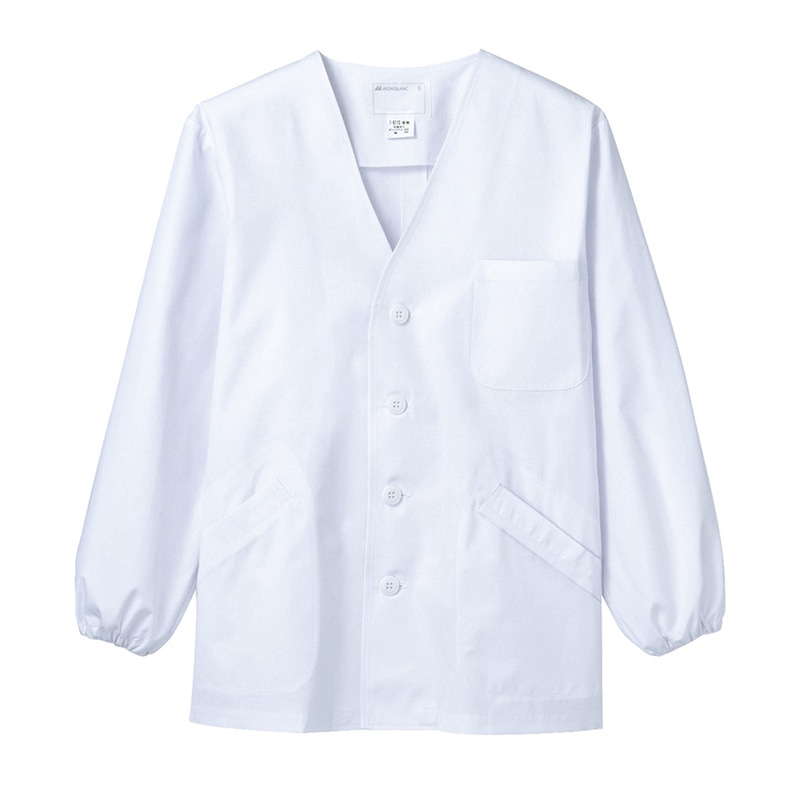 住商モンブラン(株) 1-611_LL 調理衣 メンズ長袖　LL 白 1枚（ご注文単位1枚）【直送品】