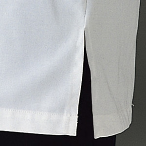 住商モンブラン(株) 2-235_S 調理シャツ 男女兼用7分袖　S 黒 1枚（ご注文単位1枚）【直送品】