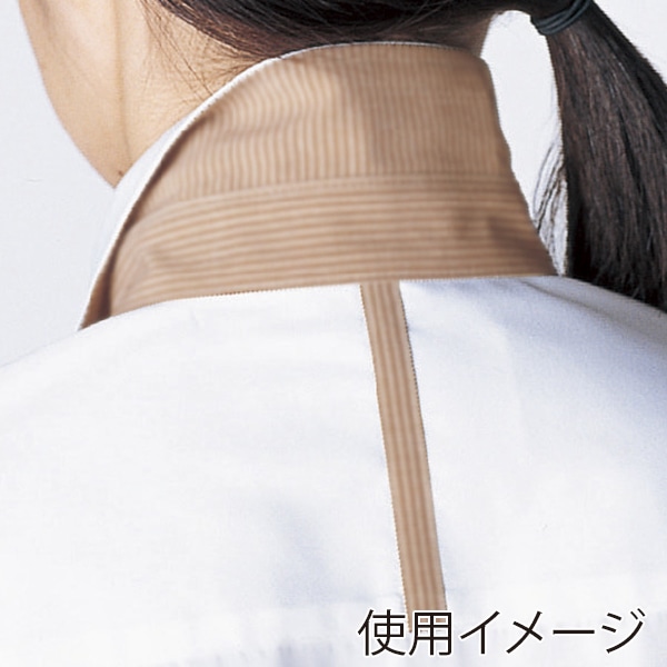 住商モンブラン(株) 2-321_L プルオーバー 男女兼用長袖 L 白/レンガ 1枚(ご注文単位1枚)【直送品】