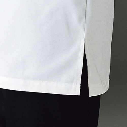 住商モンブラン(株) 2-321_3L プルオーバー 男女兼用長袖　3L 白／レンガ 1枚（ご注文単位1枚）【直送品】