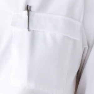 住商モンブラン(株) 2-651_L 調理コート 男女兼用7分袖 L 白 1枚(ご注文単位1枚)【直送品】