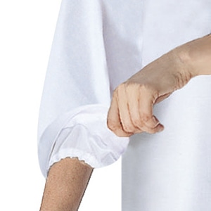 住商モンブラン(株) 2-671_L 調理コート 男女兼用7分袖 L 白 1枚(ご注文単位1枚)【直送品】